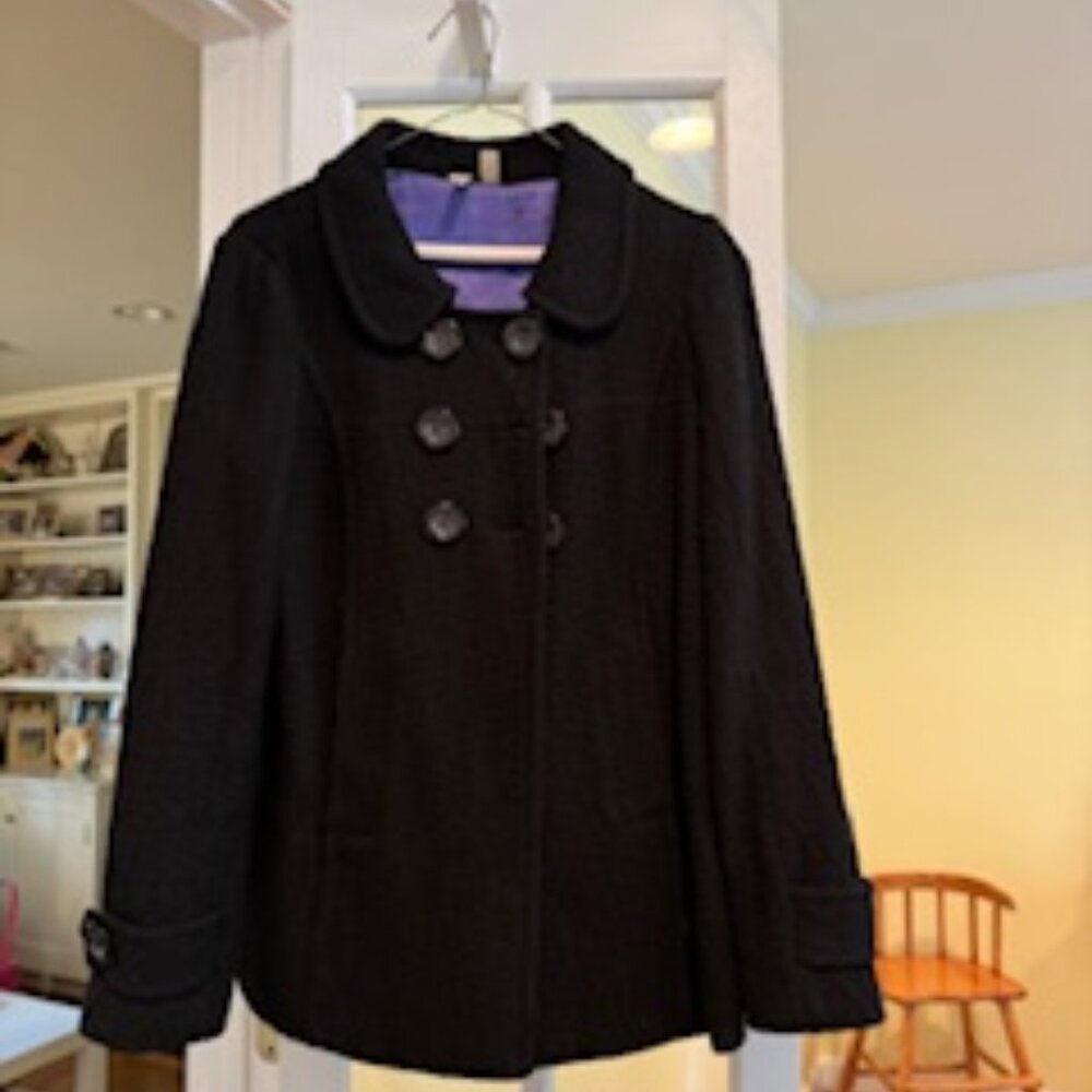 Susina Black Wool Jacket